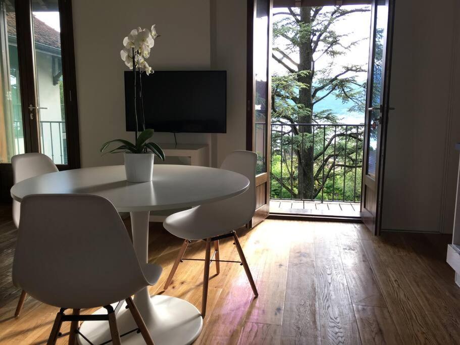 Charmant T2 Vue Lac Veyrier Du Lac / Annecy Екстериор снимка